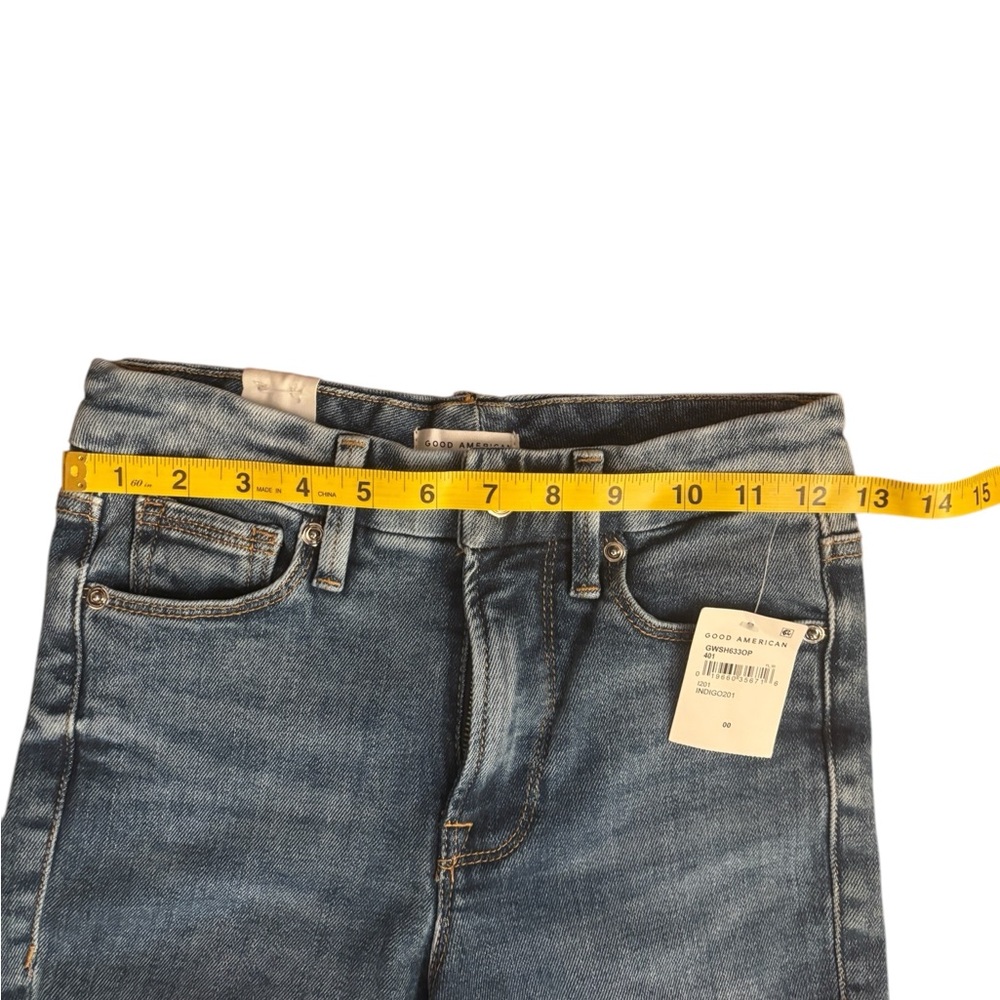 NWT - Good American - Good Waist Step Hem - Size 00/24 - Picture 8 of 10